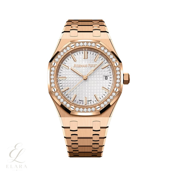 Audemars Piguet | Diamond Dial Watch – Rose Gold