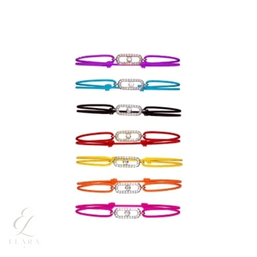 Messika | Uno Pavé Bangle Ring Set Yellow Gold Diamonds – product image 1