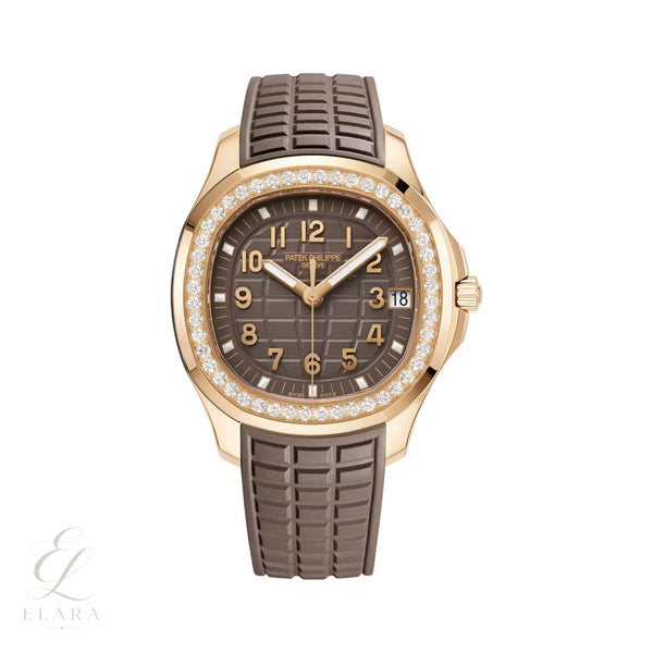 Patek Philippe | Aquanaut Gold Taupe Brown Dial Watch