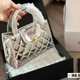 Chanel | Kelly Silver Mirrored Calfskin Bag – product image 4