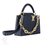 Louis Vuitton | Capucines BB Navy Blue Taurillon Leather Bag – product image 2