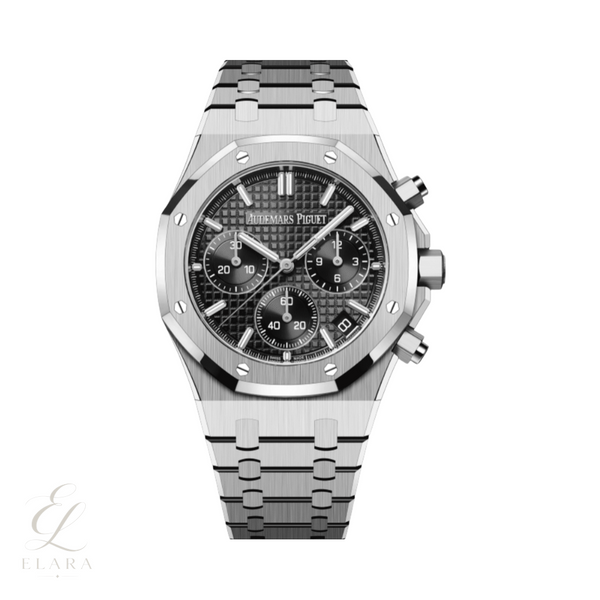 Audemars Piguet | Selfwinding Chronograph Stainless Silver Steel Black Dial Watch