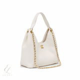Chanel | 25 Medium Hobo Light Beige Quilted Caviar Bag – product image 2