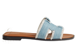 Hermès | Oran Slides – Bleu Clair – product image 4