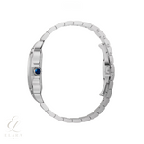 Cartier | Santos de Steel Blue Dial Watch – product image 3