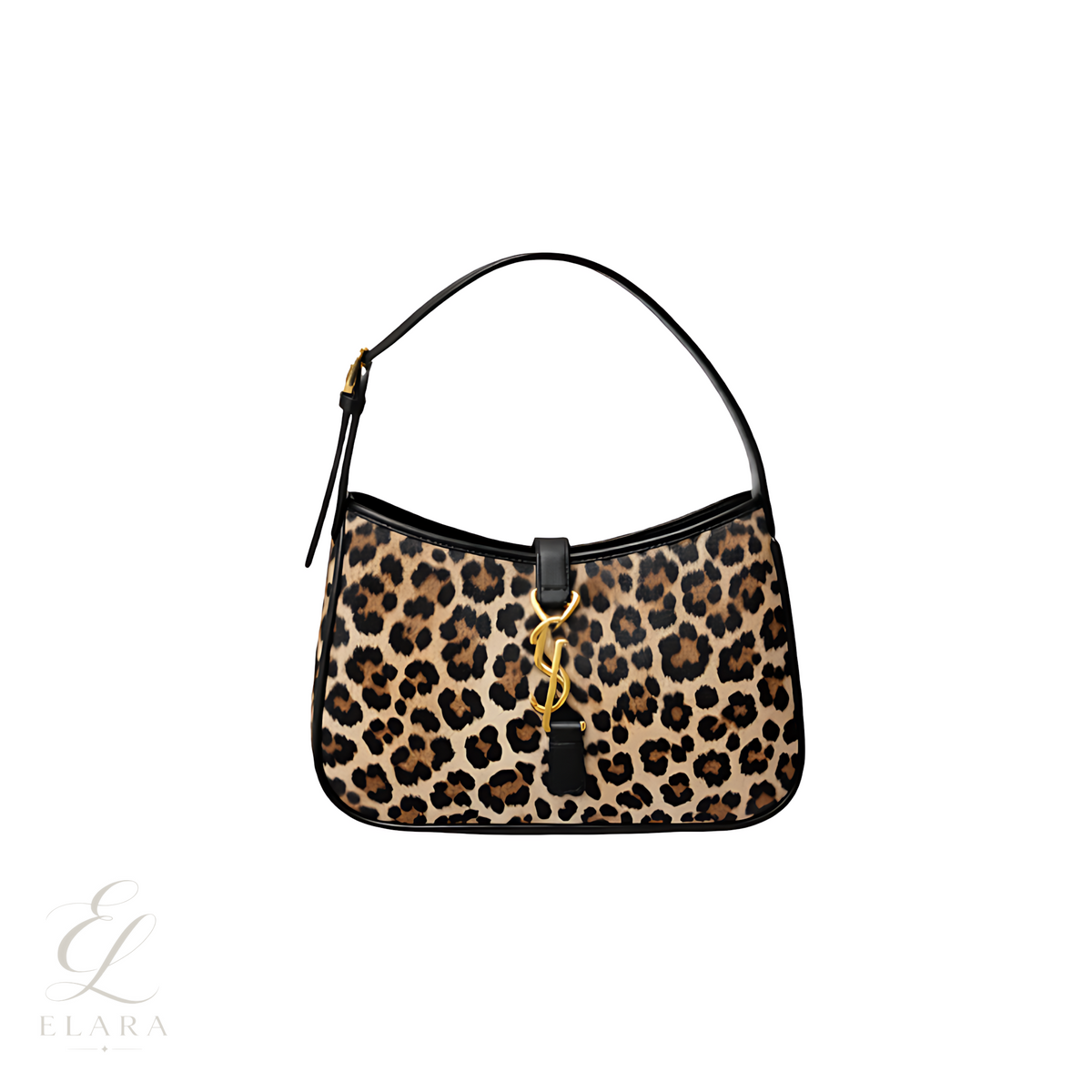 Saint Laurent | Le 5 À7 Leopard-Print Bag – product image 1