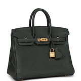 Hermès | Birkin 25 Vert Fonce Togo Bag – product image 2