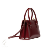 Miu Miu | Solitaire Shiny Leather Bag – Red – product image 3