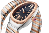 Bvlgari | Serpenti Tubogas Two-Tone Black Dial Watch – product image 3