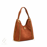 Chanel | City Zip Tote Signature Canvas Mahogany Bag – Brown – product image 2