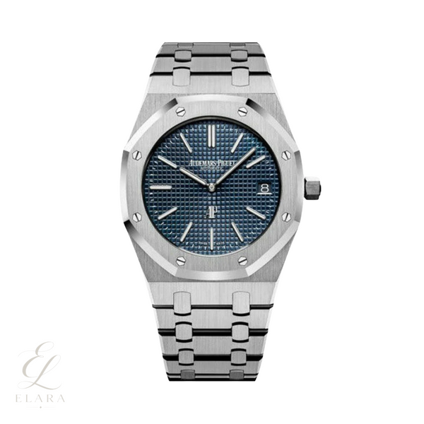 Audemars Piguet | Extra-Thin Smoked Blue Dial Watch