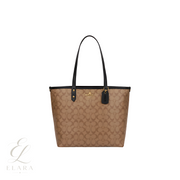 Coach | City Tote Signature Canvas Light Bag – Brown – product image 1
