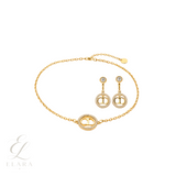 Dior | Crystal Set Gold Jewelry – product image 2