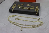 Hermès | Chaine D Ancre Farandole Multi Strand Set Silver Crystals Jewelry – product image 4