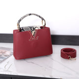 Louis Vuitton | Capucines Taurillon Bag – Burgundy – product image 4