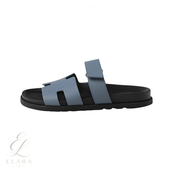 Hermès | Chypre Slides – Blue