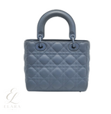 Dior | Lady Tote Blue Cannage Leather Bag – product image 2