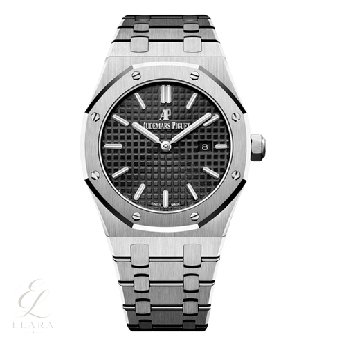 Audemars Piguet | Selfwinding Stainless Steel Black Dial Watch – product image 1
