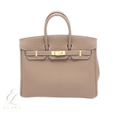 Hermès | Birkin 25 Etoupe Togo Leather Gold Hardware Bag – product image 1