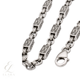 Gucci | Chunky Chain Necklace Bracelet Set Silver – product image 3