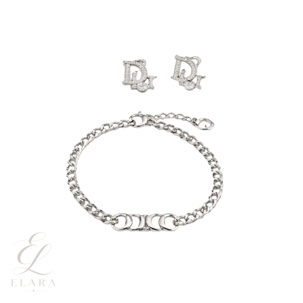 Dior | Oblique Charm Bracelet Silver