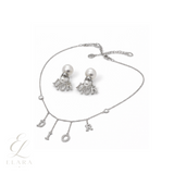 Dior | Letter Charm Necklace Silver – product image 2