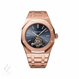 Audemars Piguet | Flying Tourbillon Pink Gold Smoked Blue Dial Watch – product image 1