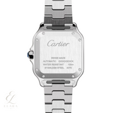 Cartier | Santos de Stainless Steel Silvered Watch – product image 2