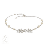 Chanel | Pearl Strand With Integrated Crystal-Encrusted Logo Jewelry – product image 1