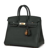 Hermès | Birkin 25 Vert Fonce Togo Bag – product image 3