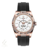 Rolex | Oyster Perpetual White Dial Watch – product image 2