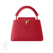 Louis Vuitton | Capucines Mini Scarlet Red Taurillon Leather Bag – product image 1