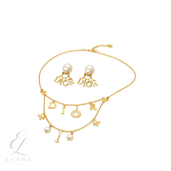 Dior | Layered Stylish Necklace Gold