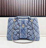 Chanel | Bow Blue Washed Denim Bag – product image 4