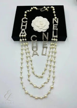Chanel | Turquoise Crystal CC Swirl Brooch Collection – product image 4