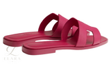 Hermès | Oran Rose Bougainvillier Slides – product image 3