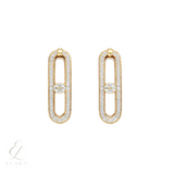 Messika | Uno Drop Pendant Yellow Gold Diamonds – product image 3