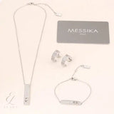 Messika | Move Uno Pavé Vertical White Gold Full Diamonds Jewelry – product image 5