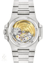 Patek Philippe | Nautilus Blue Dial Silver Tone Watch – product image 3