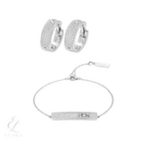 Messika | Move Uno Pavé Vertical White Gold Full Diamonds Jewelry – product image 2