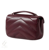 Saint Laurent | Loulou Mini Burgundy Hue Bag – Red – product image 3