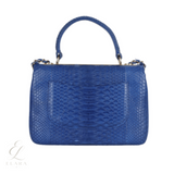 Chanel | Blue Python Small Trendy CC Dual Handle Flap Bag – product image 2