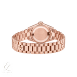 Rolex | Datejust 31 Everose Gold-President Bracelet Watch – product image 3