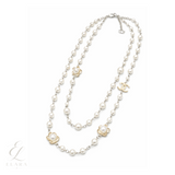 Chanel | CC Logo Multi Stone Brooch Set Gold Finish – product image 1