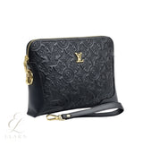 Louis Vuitton | Black Leather Clutch Pouch – product image 2