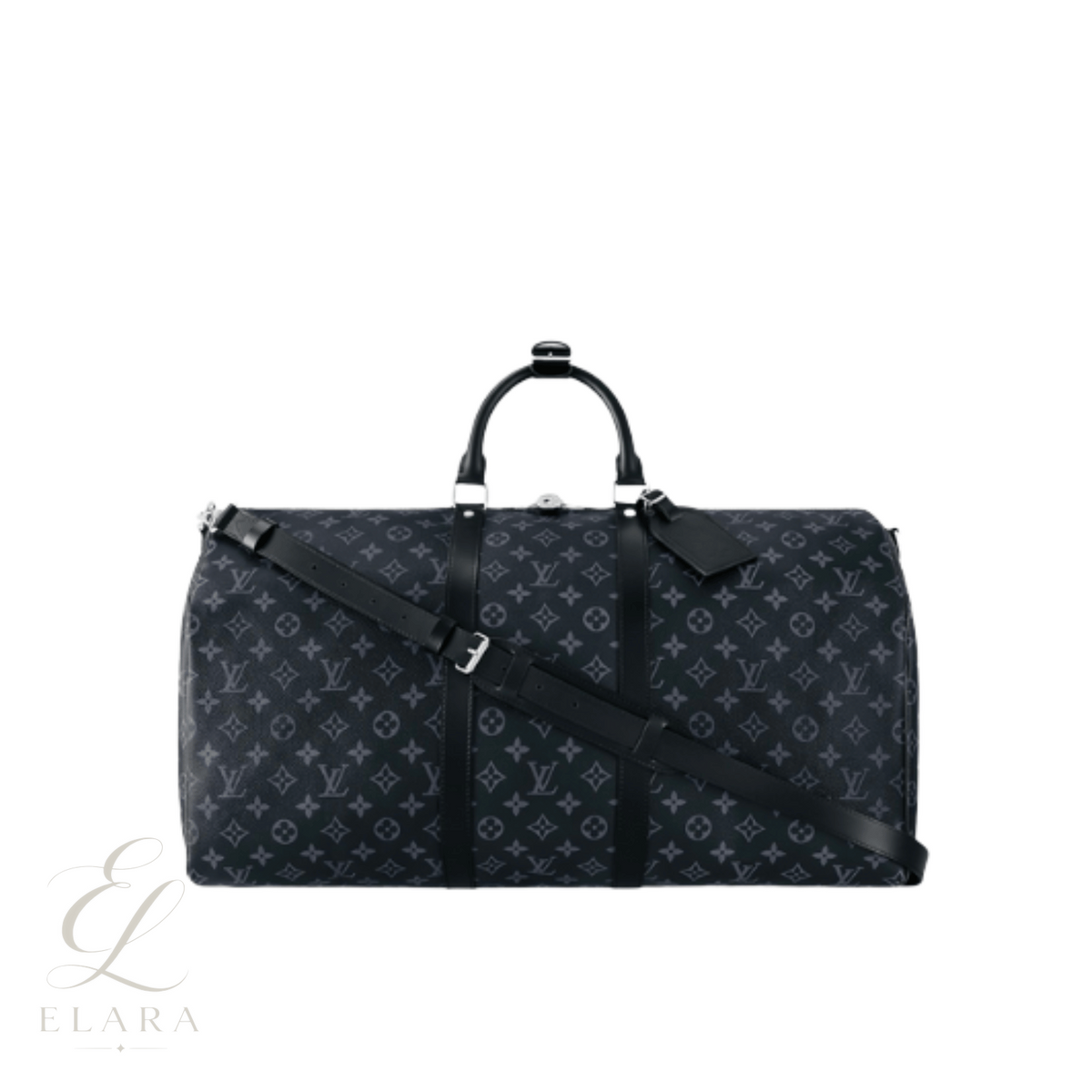 Louis Vuitton | Keepall Bandoulière 55 Duffel Monogram Eclipse Canvas Bag – product image 1