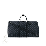 Louis Vuitton | Keepall Bandoulière 55 Duffel Monogram Eclipse Canvas Bag – product image 1