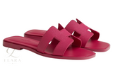 Hermès | Oran Rose Bougainvillier Slides – product image 2
