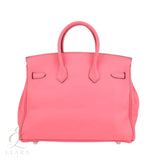 Hermès | Birkin 25 Azalea Pink Swift Leather Bag – product image 3