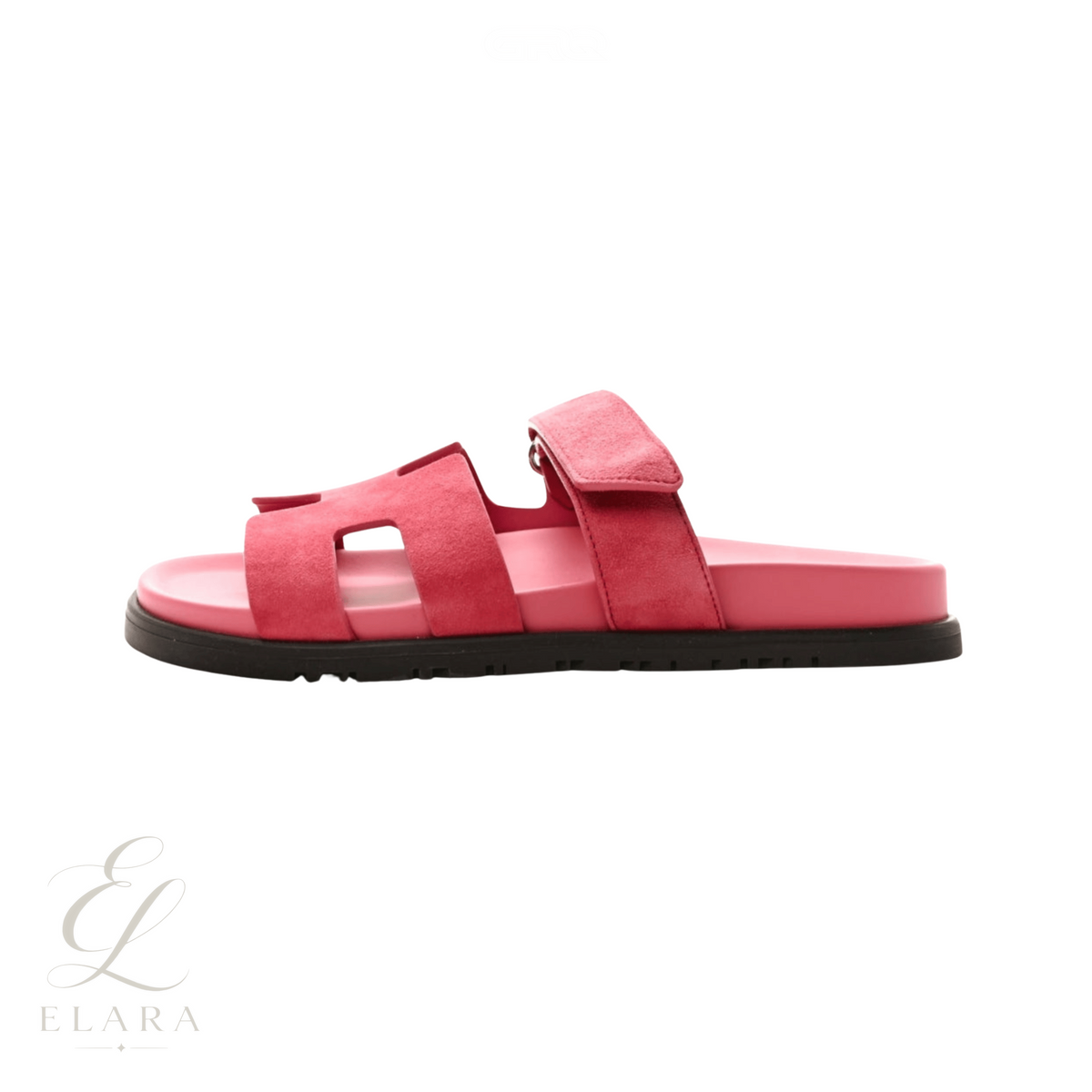 Hermès | Chypre Rose Aphrodite Slides – product image 1